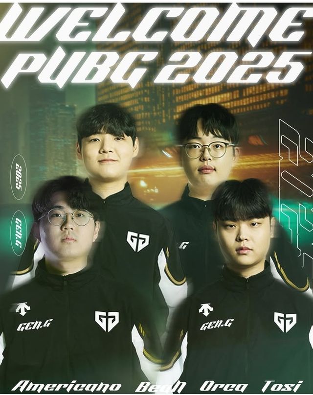 ©AP신문(AP뉴스)/ 이미지 제공 = 젠지 ▲(왼쪽 상단부터 시계 방향으로) '빈' 오원빈 선수, '오르카' 이장원 선수, '토시' 성윤모 선수, '아메리카노' 정영훈 선수