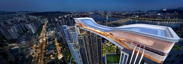 ©AP신문(AP뉴스)/이미지 제공 = 삼성물산 건설부문 ▲래미안 헤리븐 반포 스카이브릿지