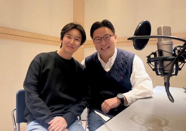 ©AP신문(AP뉴스)/이미지 제공 = SK텔레콤 ▲독립운동가 김규식 선생의 일대기를 다룬 영상 내레이션에 동참한 배우 김남길(왼쪽)과 이번 캠페인을 공동 기획한 서경덕 성신여대 교수(오른쪽)