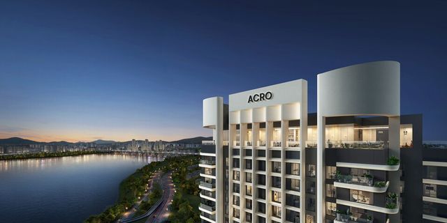 ©AP신문(AP뉴스)/이미지 제공 = DL이앤씨 ▲‘아크로 한남' 단지 부분 투시도