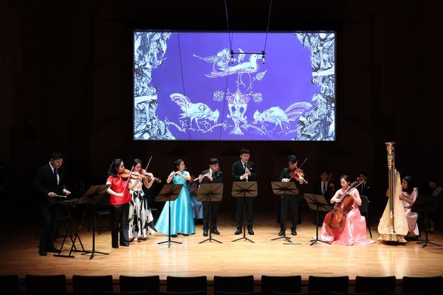 ©AP신문(AP뉴스)/이미지 제공 = HS효성 ▲지난해 4월 열린 가온 솔로이스츠 정기연주회 공연