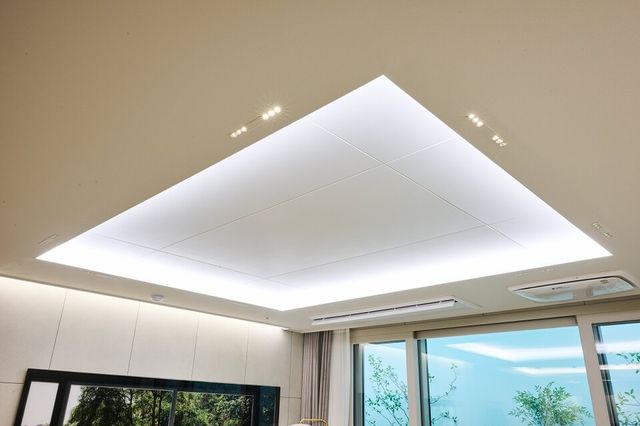 ©AP신문(AP뉴스)/이미지 제공 = GS건설 ▲GS건설이 개발한 ‘에너지 절약형 조명’과 ‘Hidden Lighting System’