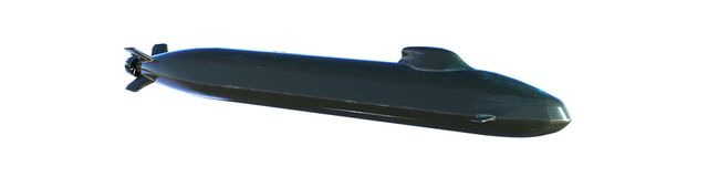 ©AP신문(AP뉴스)/이미지 제공 = 한화오션 ▲음향 추적을 최소화하는 각진 모양의 스텔스 선형, 수평발사관을 활용한 무인체계 운용, 무소음을 지향하는 림(Rim) 구동추진기 탑재 등 최첨단 기술을 적용한 미래형 잠수함 조감도