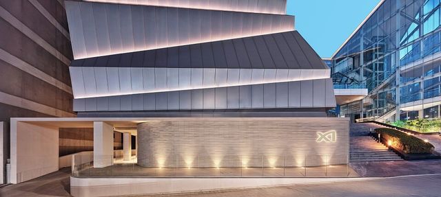 ©AP신문(AP뉴스)/이미지 제공 = GS건설 ▲자이 브랜드 리뉴얼과 함께 새롭게 단장한 대치동 자이갤러리 전경