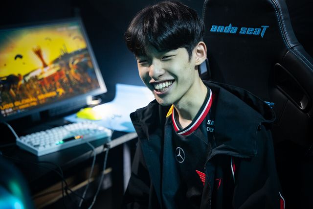 ©AP신문(AP뉴스)/이미지 제공 = 크래프톤 ▲T1 '헤더' 차지훈 선수.