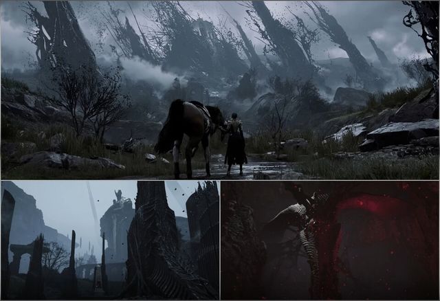 ©AP신문(AP뉴스)/이미지 제공 = 카카오게임즈 ▲‘크로노 오디세이'의 독창적이면서도 장엄한 분위기의 환경들