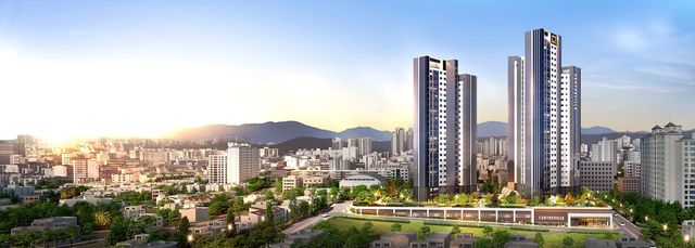 ©AP신문(AP뉴스)/이미지 제공 = 동부건설 ▲천호동 일대 가로주택정비사업 조감도.