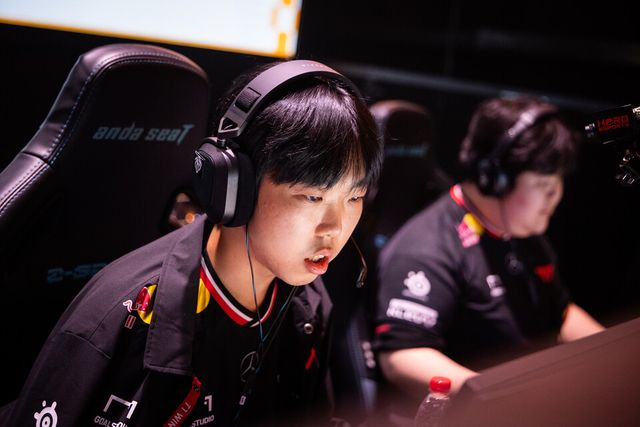 ​©AP신문(AP뉴스)/이미지 제공 = 크래프톤 ▲T1 레이닝(Rain1ng·김종명) 선수​