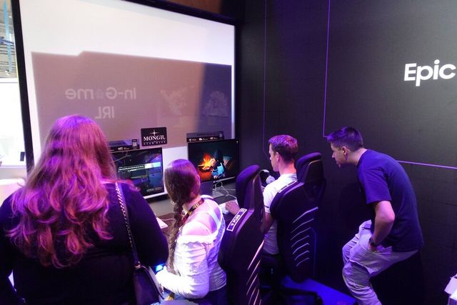 ©AP신문(AP뉴스)/이미지 제공 = 넷마블 ▲넷마블은 현지 시각으로 20일 독일 쾰른에서 개막한 유럽 최대 게임쇼 '게임스컴 2025'에서 액션 RPG 신작 '몬길: STAR DIVE'의 게임 체험을 진행하며 글로벌 게이머들과 만남을 가졌다.