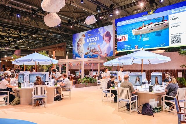 ©AP신문(AP뉴스)/이미지 제공 = 크래프톤 ▲크래프톤은 현지 시각으로 20일 독일 쾰른에서 열린 세계 최대 게임쇼 ‘게임스컴(gamescom) 2025’에서 미디어데이를 개최하고, ‘PUBG: 블라인드스팟(PUBG: BLINDSPOT, 이하 블라인드스팟)’과 ‘inZOI(이하 인조이)’의 비전을 심층 소개했다. 사진은 크래프톤 부스 ‘인조이 존’