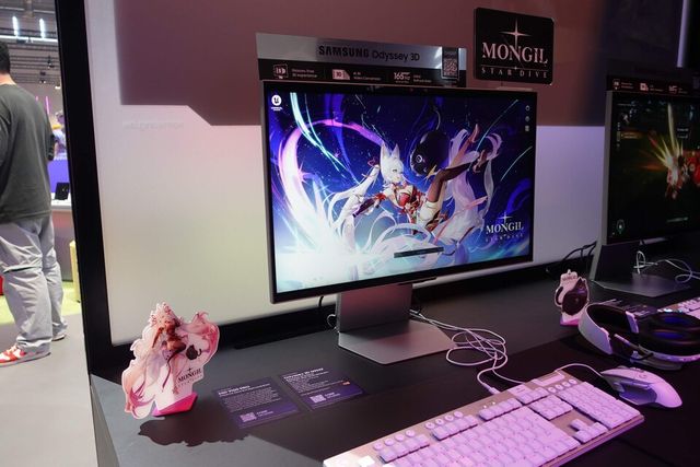 ©AP신문(AP뉴스)/이미지 제공 = 넷마블 ▲넷마블은 현지 시각으로 20일 독일 쾰른에서 개막한 유럽 최대 게임쇼 '게임스컴 2025'에서 액션 RPG 신작 '몬길: STAR DIVE'의 게임 체험을 진행하며 글로벌 게이머들과 만남을 가졌다.