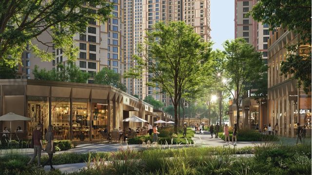 ©AP신문(AP뉴스)/이미지 제공 = HDC현대산업개발 ▲‘서울원 아이파크’ 조경.