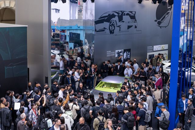 ©AP신문(AP뉴스)/이미지 제공 = 현대자동차 ▲‘IAA 모빌리티 2025’에 전시된 ‘콘셉트 쓰리’의 모습