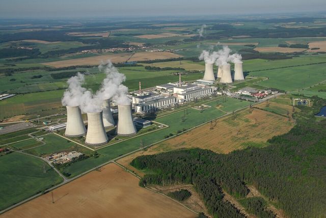 ©AP신문(AP뉴스)/이미지 제공 = 한국수력원자력 ▲체코 두코바니 원전(Dukovany Nuclear Power Station) 전경.