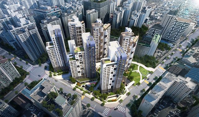 ©AP신문(AP뉴스)/이미지 제공 = 포스코이앤씨 ▲‘더샵 프리엘라’ 조감도