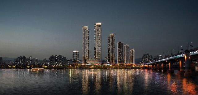 ©AP신문(AP뉴스)/이미지 제공 = 대우건설 ▲대우건설이 성수4지구에 제안한 ‘THE SEONGSU 520’ 조감도