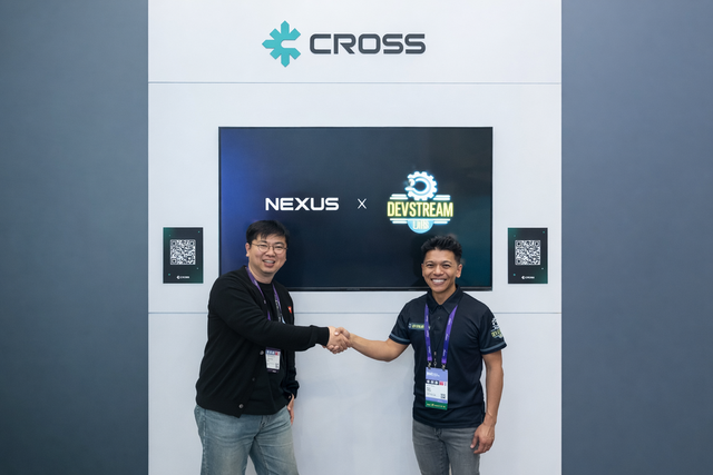 ©AP신문(AP뉴스)/이미지 제공 = 넥써쓰 ▲넥써쓰는 12일(현지시간) 미국 샌프란시스코에서 열린 ‘GDC 2026’에서 AI 기반 데브옵스(DevOps) 솔루션 기업 ‘데브 스트림 랩스(Dev Stream Labs)’와 전략적 파트너십을 체결했다.