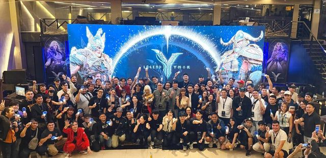 ©AP신문(AP뉴스)/이미지 제공 = 위메이드 ▲위메이드는 지난 22일 필리핀 마닐라에서 대작 MMORPG ‘레전드 오브 이미르(Legend of YMIR)’의 이용자 초청 행사 ‘파트너스 데이’를 성황리에 개최했다.