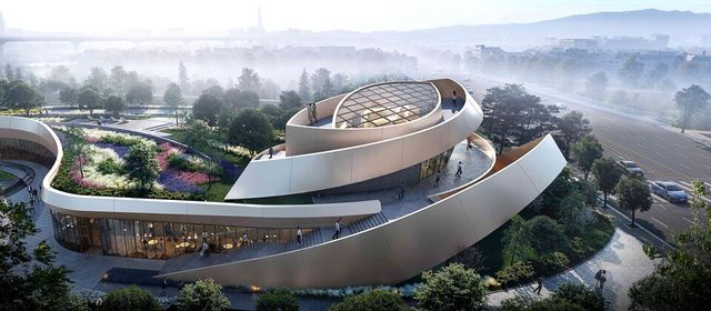 ©AP신문(AP뉴스)/이미지 제공 = 삼성물산 건설부문 ▲'래미안 르네아르 대치' 데크 커뮤니티