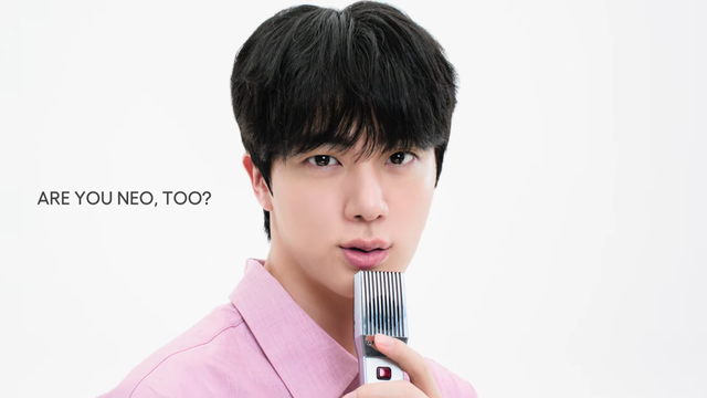 [AP신문 광고평론 No.1518] 라네즈가 BTS 진과 함께 네오 쿠션 새 캠페인을 전개한다. 사진 라네즈 유튜브 캡처ⓒAP신문(AP뉴스)