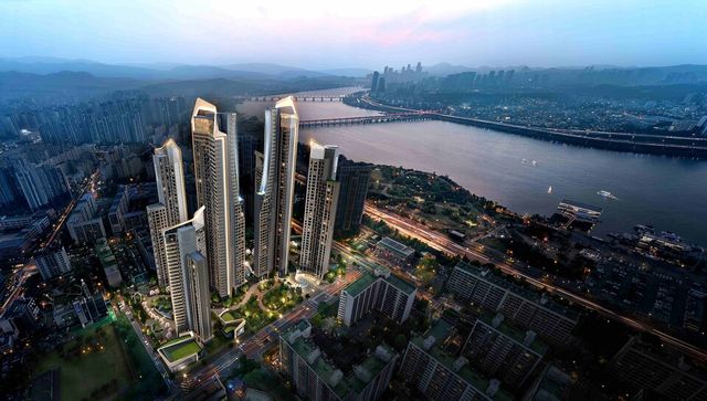 ©AP신문(AP뉴스)/이미지 제공 = 삼성물산 건설부문 ▲'래미안 일루체라' 조감도