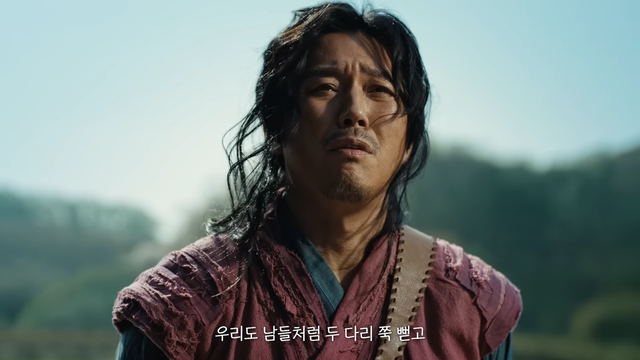 [AP신문 광고평론 No.1540]&nbsp; ​​​​​​​드라마 '추노'의 주인공 대길이 역할을 맡은 배우 장혁. 사진 G마켓 유튜브 캡처ⓒAP신문(AP뉴스)