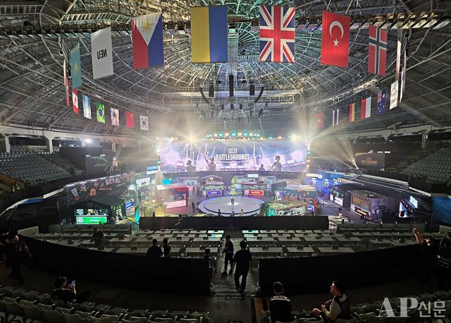 ⓒAP신문(AP뉴스) = 이상민 기자&nbsp;▲'PNC 2026' 그랜드 파이널이 펼쳐지는 서울 장충체육관 전경.