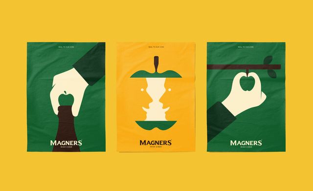 [AP신문 광고평론 No.1588]&nbsp; 아일랜드 사과주 브랜드 매그너스(Magners)의 지면 광고. 사진 &nbsp;bestadsontvⓒAP신문(AP뉴스)