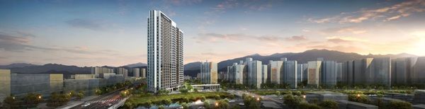 사진 = ‘춘천 리버뷰 아이파크' 투시도 