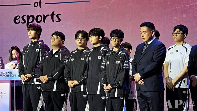 ⓒAP신문(AP뉴스) = 이상민 기자.&nbsp;▲배틀그라운드 모바일 종목 국가대표팀 선수들.&nbsp;