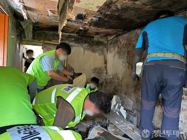 봉사활동 모습. 사진=SH