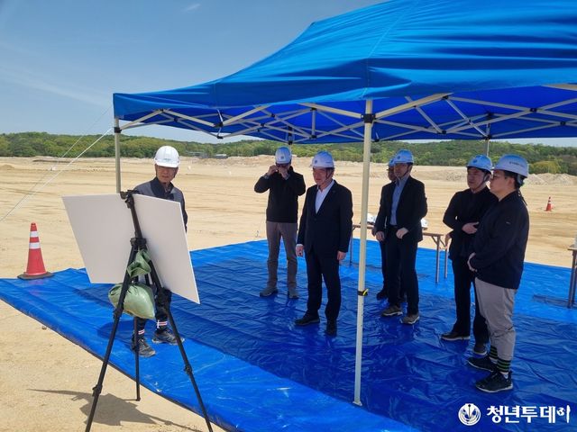 현장 경영 모습. 사진=-GH