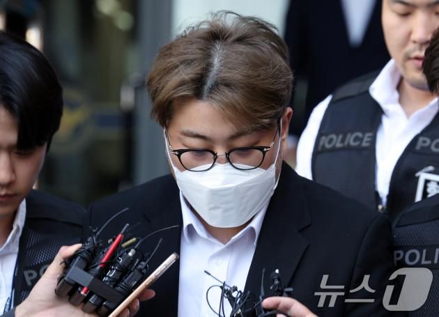 '음주 뺑소니' 혐의를 받는 트로트 가수 김호중. 2024.5.31/뉴스1 ⓒ News1 박정호 기자