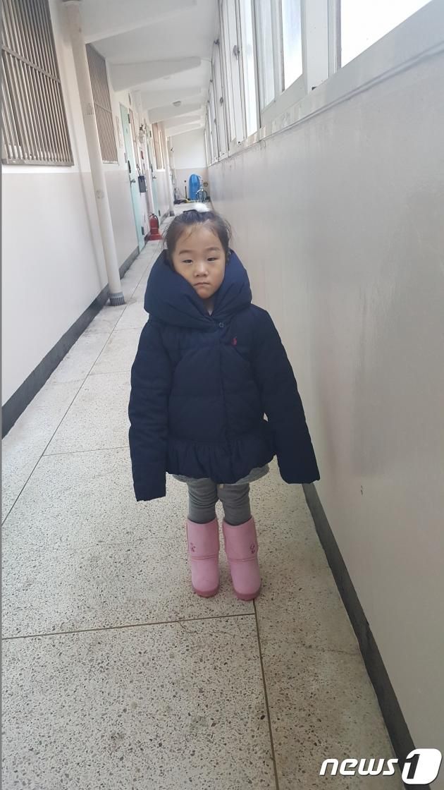 전주지검은 고준희양(5) 사건 최종 브리핑을 열었다. 이날 브리핑에서 검찰은 준희양의 생전 모습이 담긴 사진을 공개했다.(전주지검 제공)2018.01.25/뉴스1 ⓒ News1 박슬용 기자