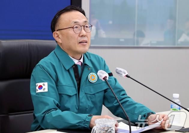 이한경 행정안전부 재난안전관리본부장. (행정안전부 제공)