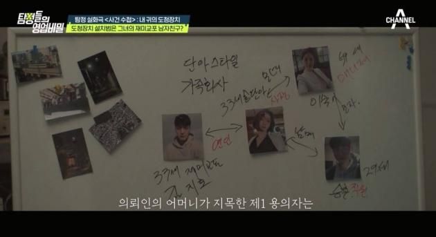 (채널A '탐정들의 영업비밀-탐정 24시' 방송 화면)