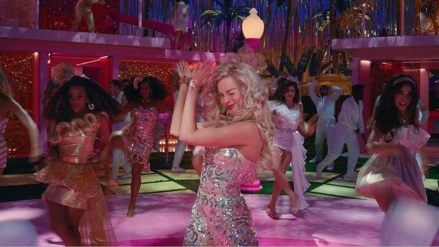 영화 속 마고 로비의 모습