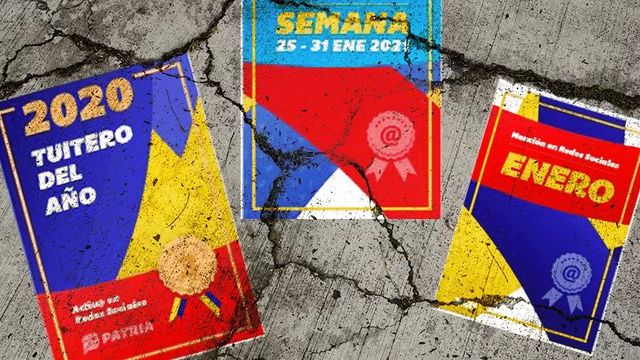 사용자들은 트윗한 양에 따라 스티커를 받는다