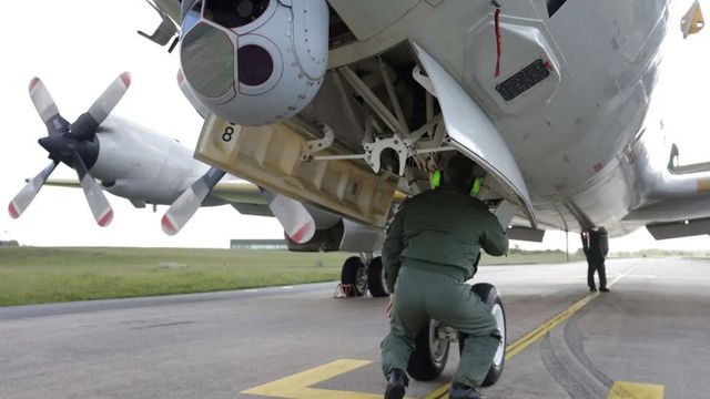 캐나다가 대서양 수색에 사용하는 것과 유사한 독일의 'P-3C 오리온' 해양 감시용 공중조기경보기