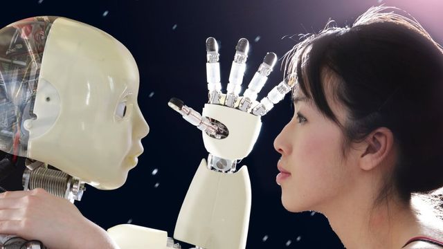로봇과 여성