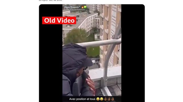 BBC는 같은 영상이 2022년 3월 13일 트위터에 게시된 것을 확인할 수 있었다.