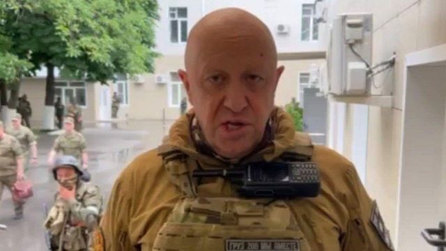 예브게니 프리고진의 모습