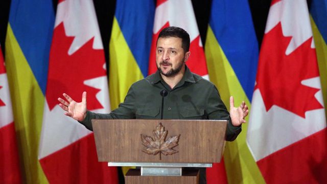 우크라이나의 볼로디미르 젤렌스키 대통령