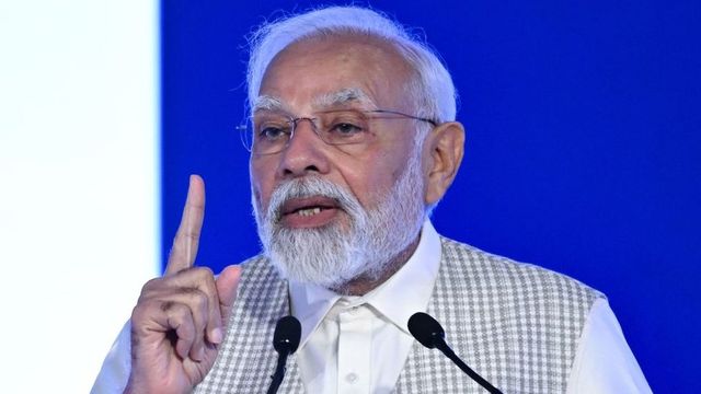 G20 의장국 인도의 나렌드라 모디 인도 총리