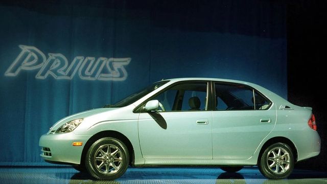 도요타가 첫 선보인 프리우스