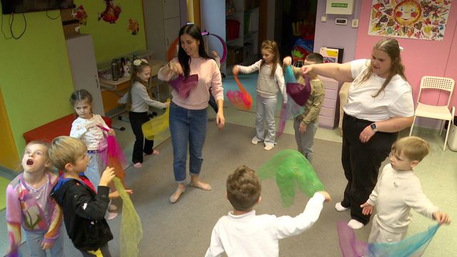 우크라이나 난민 어린이들