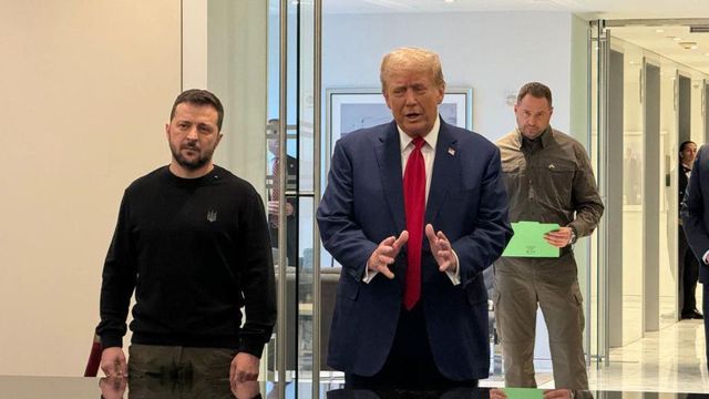 젤렌스키와 트럼프