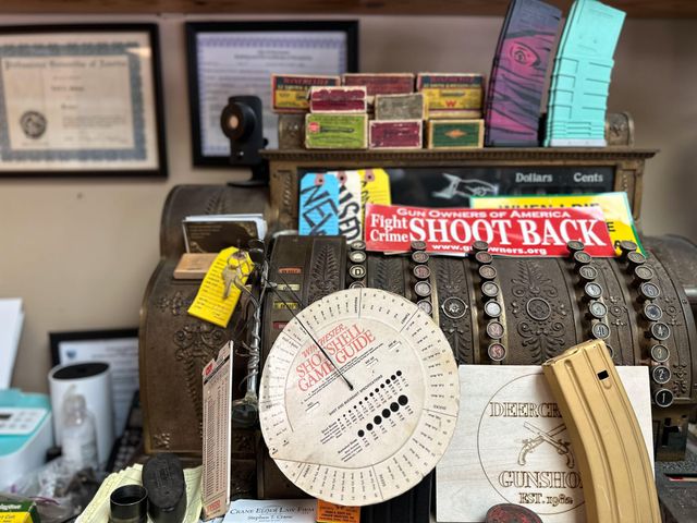 오래된 금전 등록기