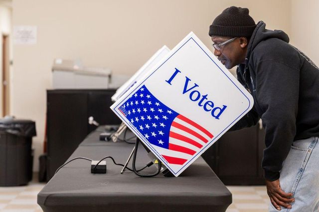 미국 사우스캐롤라이나주 예비 선거 현장