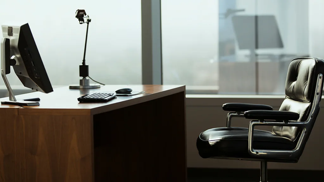 사무실의 빈자리